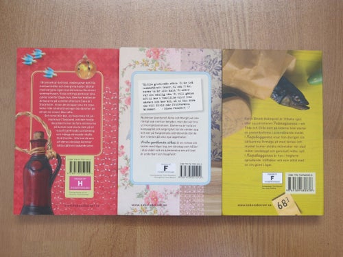 Karin Brunk Holmqvist - 3 x pocket .