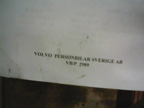 Philips. instruktionsbok stereo CD kassett för Volvo