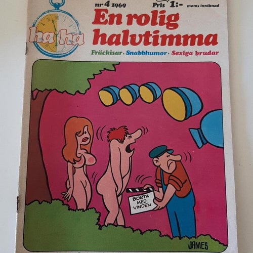 EN ROLIG HALVTIMMA NR 4 1969 I BRA SKICK SE BILDER