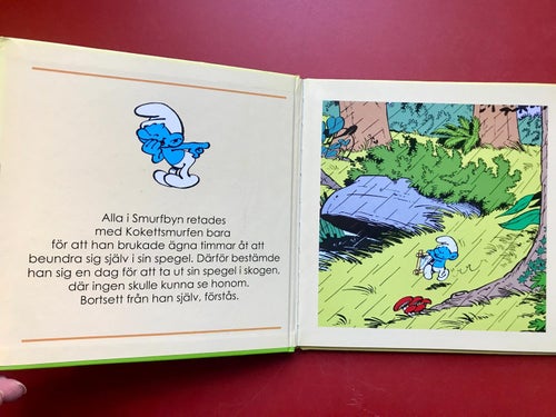 SMURFARNA Spegelsmurfen Peyo 2018