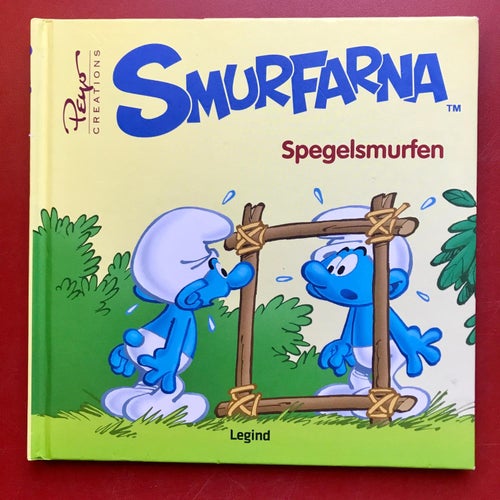SMURFARNA Spegelsmurfen Peyo 2018