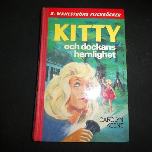 Bok Carolyn Keene "Kitty och dockans hemlighet".