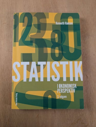 STATISTIK i ekonomiskt perspektiv av Kenneth Hansen, 2020