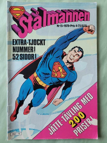 Stålmannen nr 15 från 1978