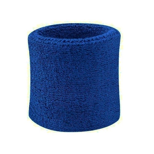 Svettband - Vristband - Korta [8cm] - Dubbelpack - Mörkblå