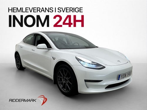 Tesla Model 3 Long Range AWD Panorama Kamera Navi Svensksåld