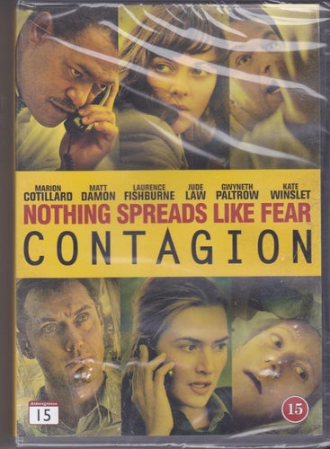 DVD / Contagion / Marion Cotillard, Matt Damon, Jude Law / Ny & Inplastad