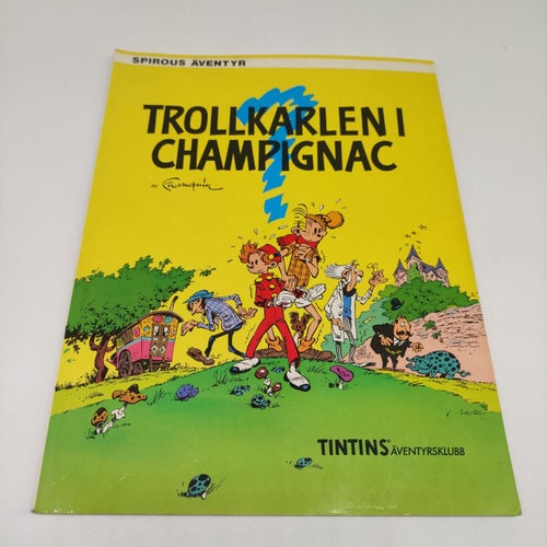Spirous Äventyr - Trollkarlen i Champignac - Tintins Äventyrsklubb