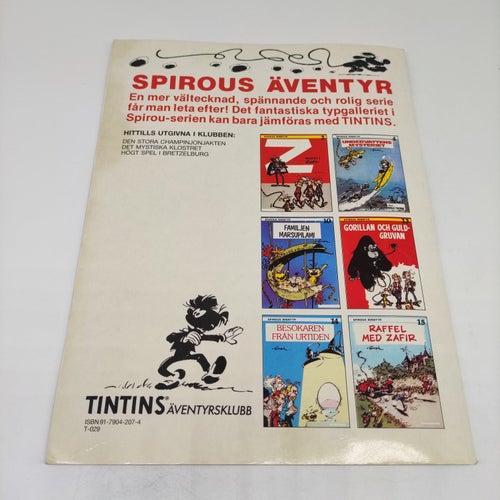 Spirous Äventyr - Trollkarlen i Champignac - Tintins Äventyrsklubb