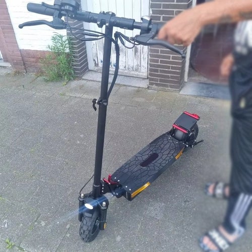 2400W-48V-21Ah 70km/h elektrisk skoter, hopfällbar elsparkcykel, vuxen elskoter