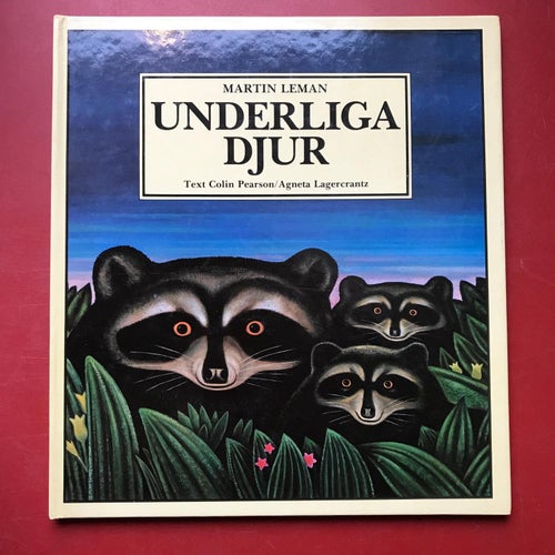 UNDERLIGA DJUR Martin Leman 1983