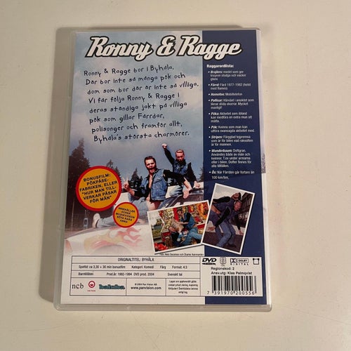 DVD - Ronny & Ragge - Still Pöking. Byhåla den kompletta serien. 2 disc