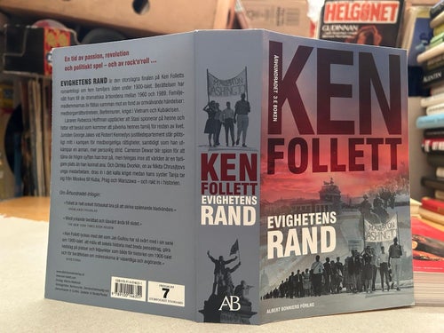 Evighetens rand av Ken Follett, bok, Very good plus