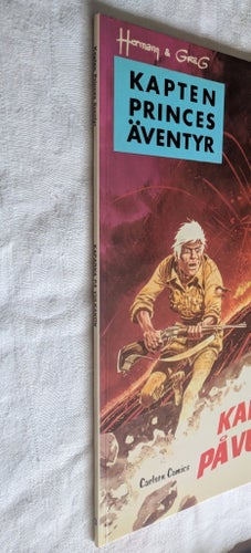OLÄST 1:A UPPL KAPTEN PRINCES ÄVENTYR KAPARNA PÅ VULKANÖN 1977 FINT SAMLINGSEX