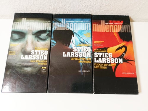 Stieg Larsson 3st Ljudböcker 53CD Millennium Trilogin