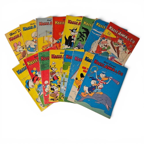 Kalle Anka & Co - 16 st 1948-1969