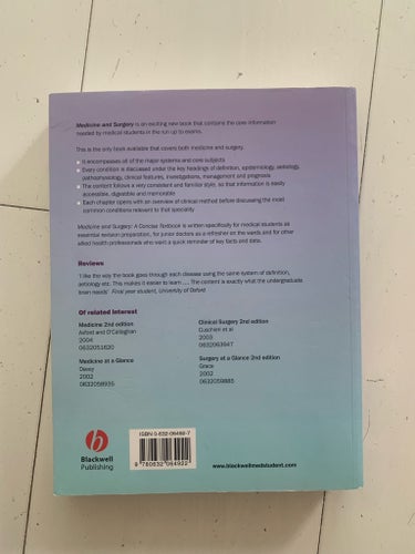 Medicine & Surgery A Concise Textbook av Giles Kendall, Kin Yee Shiu, Sebastian