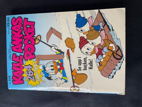 Kalle Ankas Pocket av Walt Disney nr 104 Seriepocket