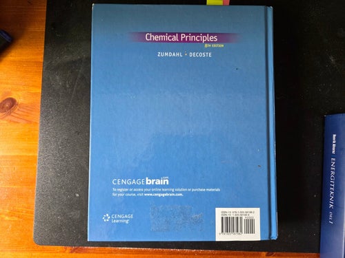 Chemical Principles av Zumdahl och Decoste, 8th Edition