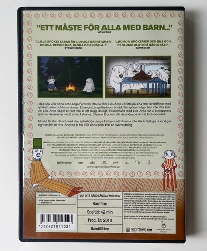 DVD, Lilla Anna väljer sina Laban favoriter, ”Var inte rädd Långa farbrorn”