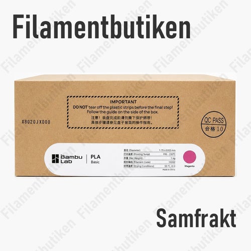 Bambu Lab PLA Basic Filament Rosa/Magenta