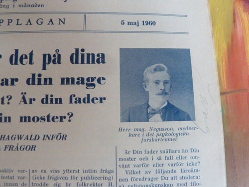 GRÖNKÖPINGS VECKOBLAD, 1960 MAJ 5, TIDNING