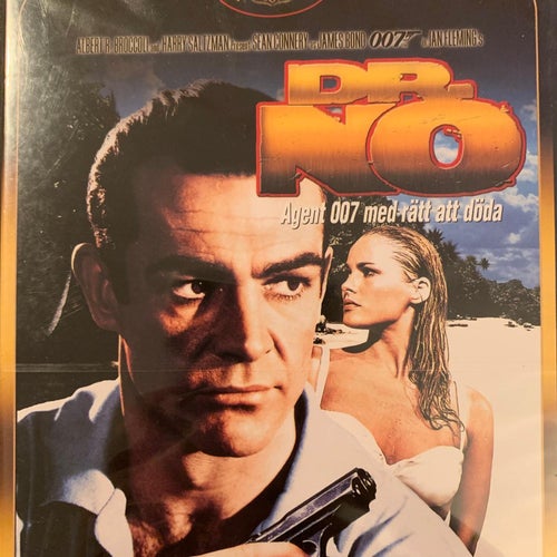 DR. NO. -62. JAMES BOND. SPECIAL 007 EDITION. DVD. SEAN CONNERY. INPLASTAD