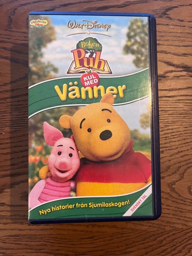 VHS: Nalle Puh med vänner (Walt Disney)