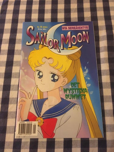 Sailor Moon tidning 2001 nr 5 - manga anime svenska magical girls shoujo shojo