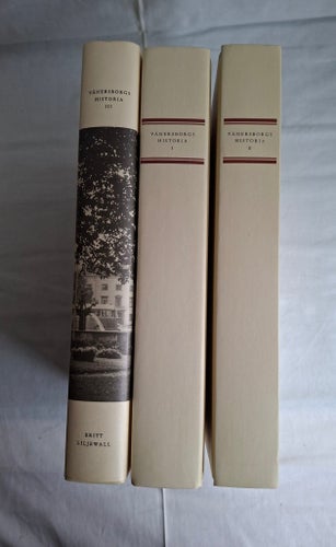 Vänersborgs Historia I, II, III av Carl Fredrik Corin, Gösta Hesselberg, Britt