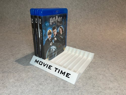 Ställ för 10 DVD och Blu-Ray filmer