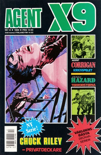 Agent X9 Serietidning 1989 nr 12 (Oläst arkivex)