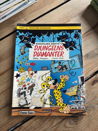 Marsupilamis Äventyr 10: Djungelns Diamanter 1:a upplagan SOM NY Comic