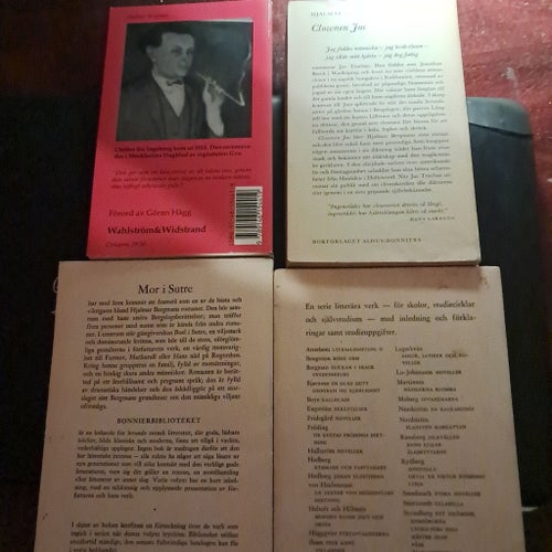 Hjalmar Bergman Bokpaket - Clownen Jac, Chefen Fru Ingeborg, Mor i Sutre,
