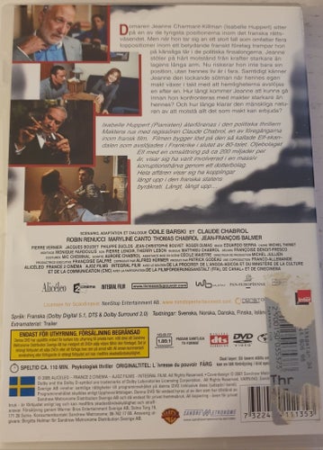 Maktens Rus (2005) - Isabelle Huppert/François Berleand - Ex-Hyr DVD