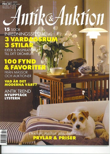 Antik & Auktion 1/2005 - Japanska träsnitt, gjutjärn, lystrar m m