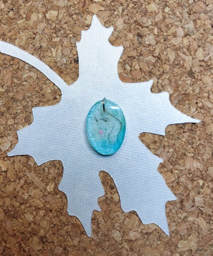 Hängsmycke ”Miss ” (oval )