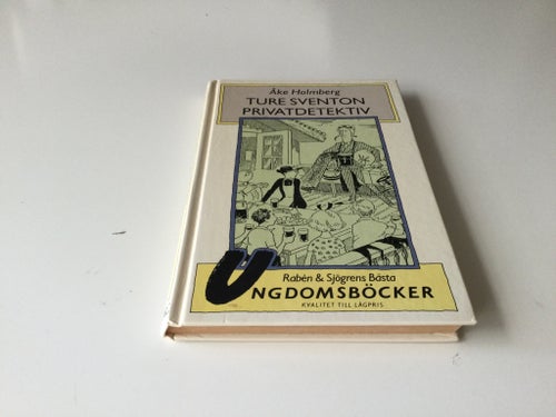 Ture Sventon Privatdetektiv av Åke Holmberg(Bra Skick)