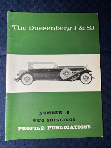 The Duesenberg J & SJ profile publications