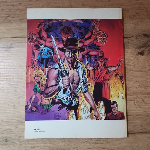 Indiana Jones och Det Förbannade Templet (1984) – Fin 1:a utgåva
