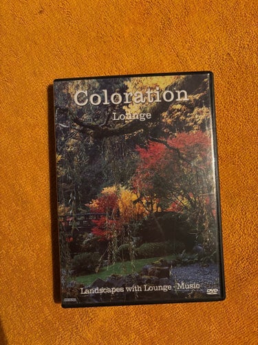 Coloration Lounge - Landscapes with Lounge Music DVD Obruten inplastad