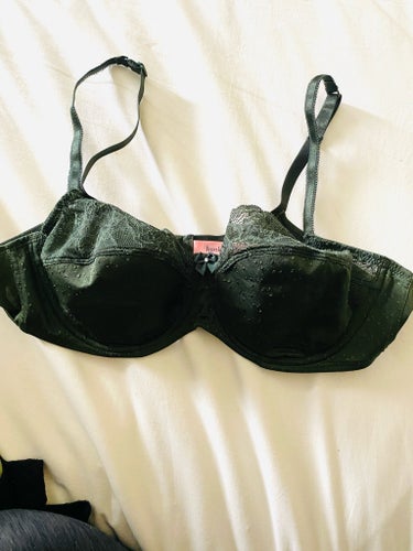 Hunkemöller mörkgrön behå stl 90C