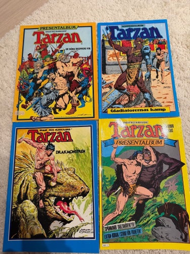 Tarzan Presentalbum, Edgar Rice Burroughs