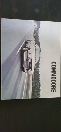 Broschyr Opel Commodore