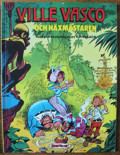 Ville Vasco nr 6 Och Häxmästaren 1990 album