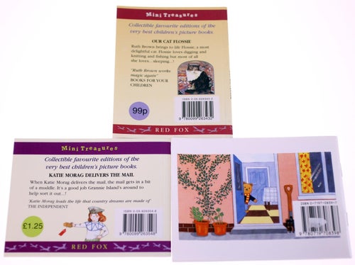 Our Cat Flossie-Katie Morag-Teddy Horsley-3 mini children's books in English-NEW