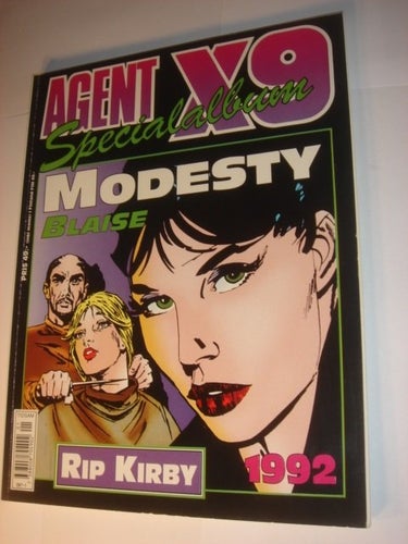 AGENT X9 ALBUM 1992 NY OLÄST