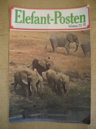 Elefant-Posten Hösten 1973