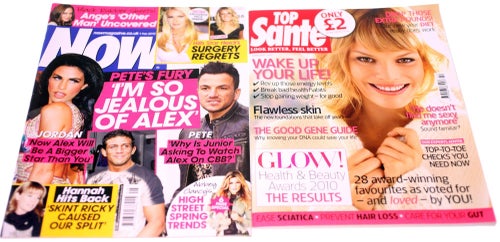 Now Magazine & Top Santé Magazine February 2010-two magazines-English- NEW-456g