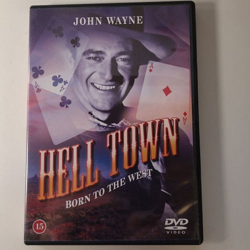 Hell Town - John Wayne DVD *Svensk Text*